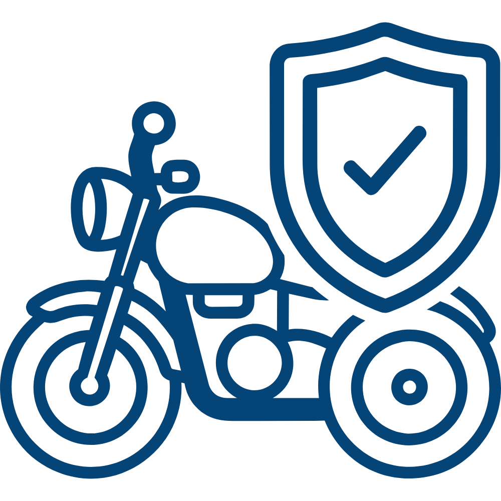 Motorcycle Insurance Icon